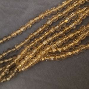 Anthropologie multi strand Beaded necklace